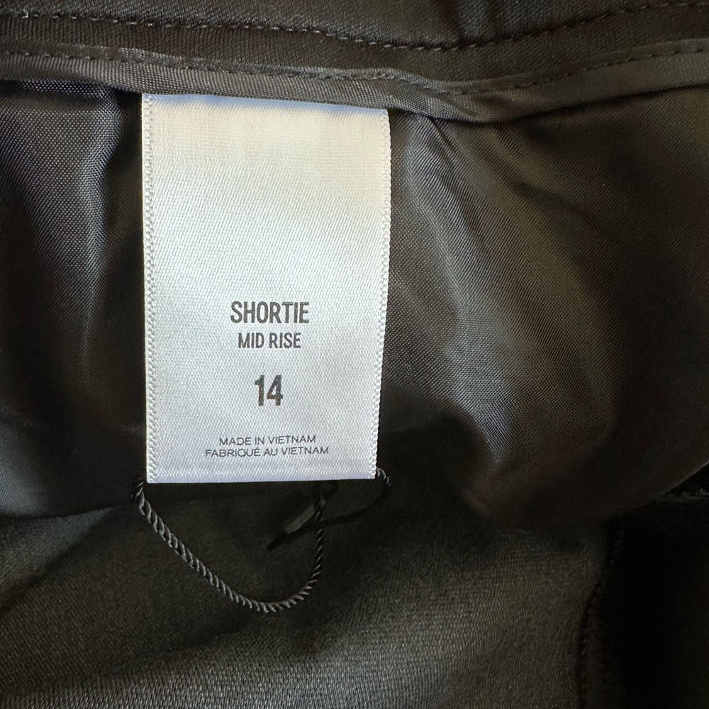 Express Black Faux Leather Women's Shorts - Picture 7 of 9